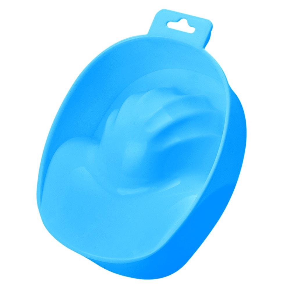 1pc Nail Art Hand Wash Remover Soak Plastic Bowl Nail Bath Manicure Tool