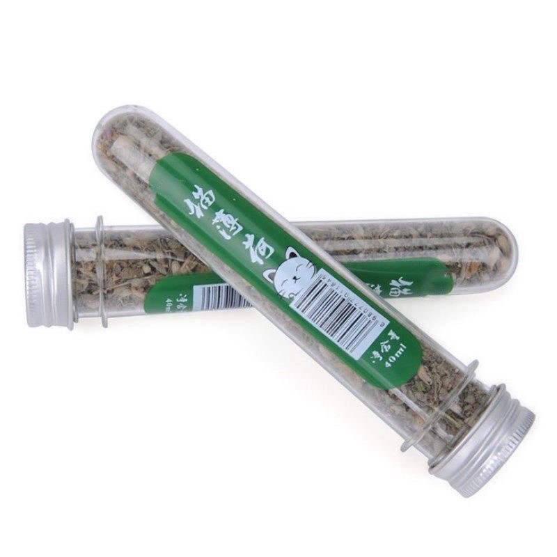 CỎ MÈO BẠC HÀ CATNIP DẠNG ỐNG 40ml - BAO PHÊ BAO ÊM CHO MÈO IU