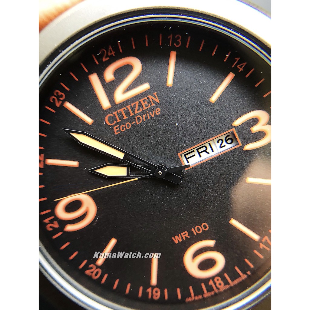 Đồng hồ nam Citizen BM8475-26E- Eco drive, Năng lượng mặt trời, 42mm.