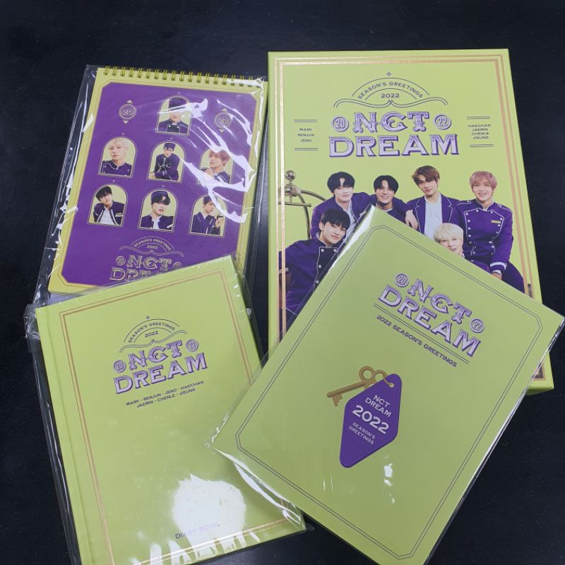 NCT Dream, Aespa bộ ảnh lịch 2022 đẩy đủ món