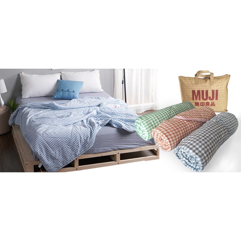 Chăn Đũi Điều Hòa Muji Nhật Bản (2m X 2,3m)