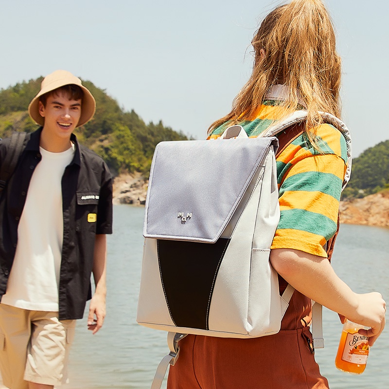 MAH YOUNG Dòng túi đi học trẻ trung Balo máy tính xách tay du lịch cho sinh viên đại học - 14 inch