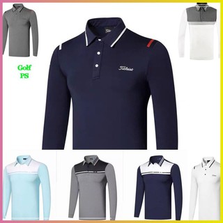 Áo Golf - Áo Thun Nam Dài Tay Titleist chuyên Dành Cho Các Golfer