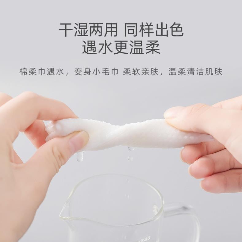 Giấy Lau Mặt Cotton Dùng 1 Lần, Khăn Mặt Khô Cuộn Giấy Tẩy Trang Lau Khô, Lau Ướt | BigBuy360 - bigbuy360.vn
