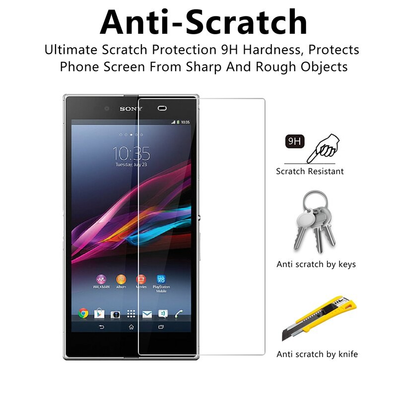 Kính CL SONY XPERIA Z Ultra Cường Lực 9H mài cạnh 2.5D
