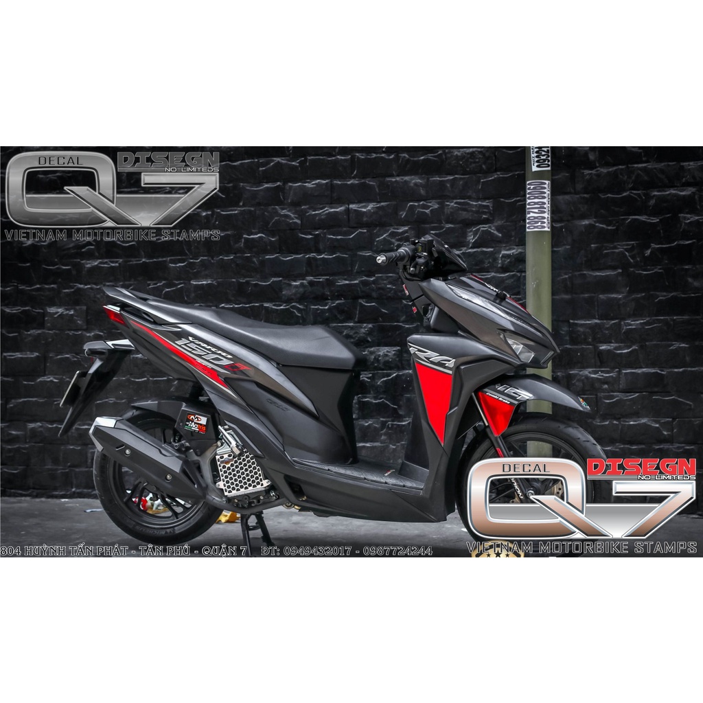 Tem rời vario - racing - decalq7