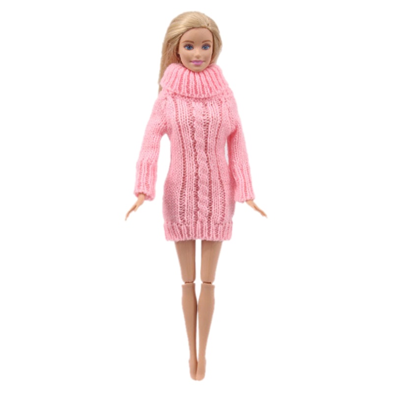 Áo Sweater Dệt Kim Cổ Lọ Thay Thế Cho Búp Bê