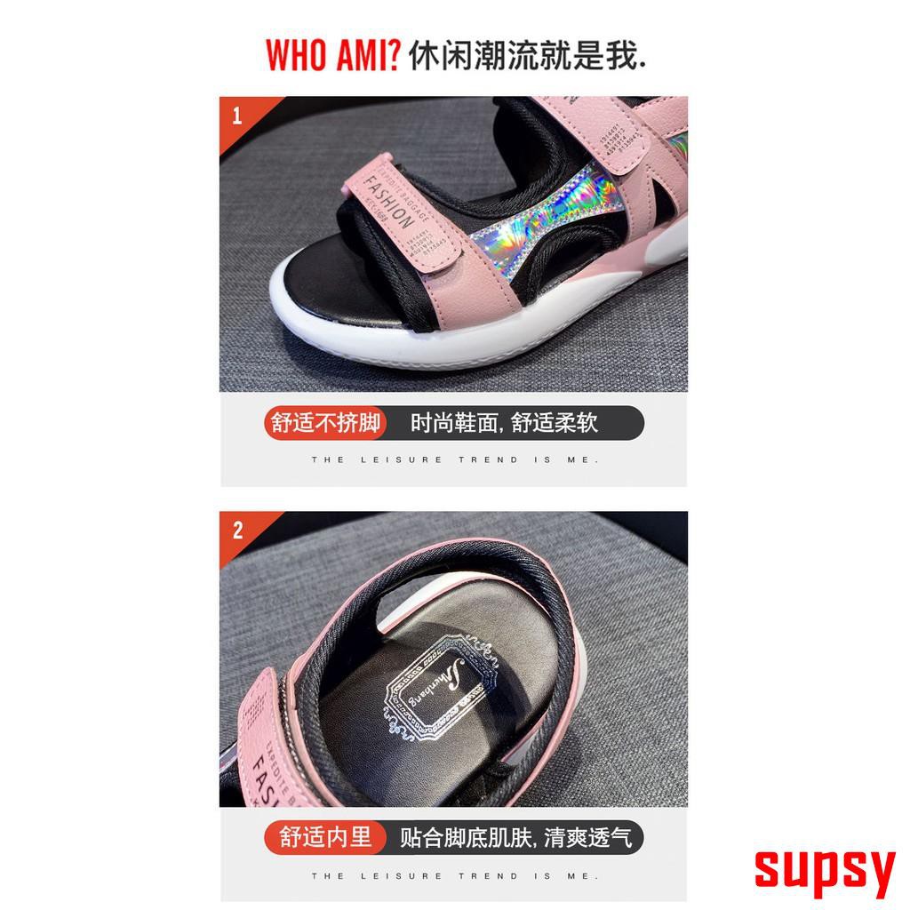 Giày Sandal Thể Thao Thời Trang Mùa Xuân Năng Động 2021