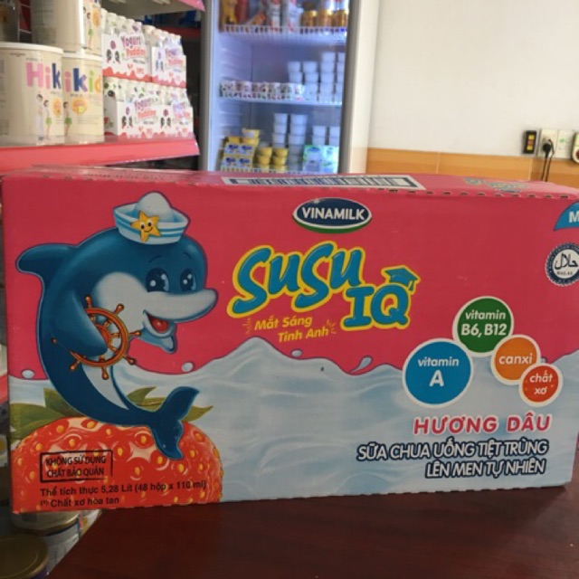 Sữa chua uống susu 110 ml -dâu