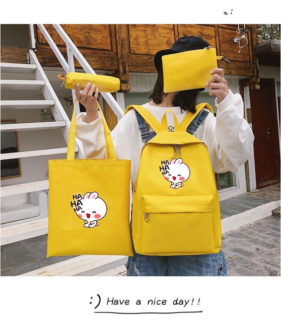 SET 4 món BALO - MÈO CƯỜI HAHA
