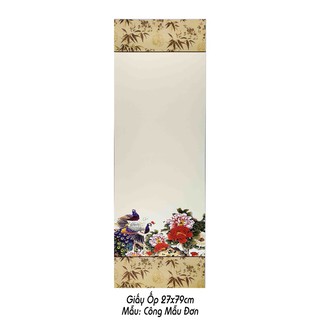 Giấy viết thư pháp ốp 27x79cm (05 tờ)