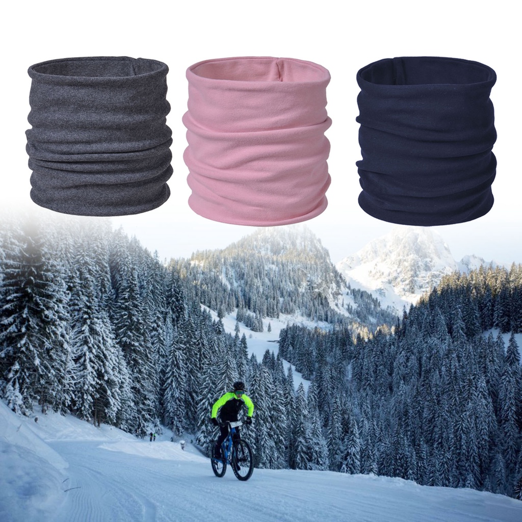 Khăn choàng cổ giữ ấm thoáng khí hình tròn