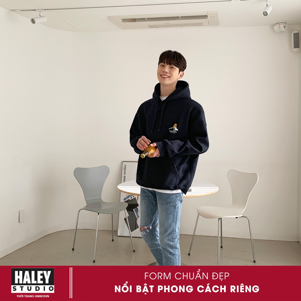 Áo Hoodie MOUNTAIN HALEY  mã HD257 Nam Nữ unisex Chất nỉ bông đẹp dày dặn Thu Đông Phong Cách Hàn Quốc