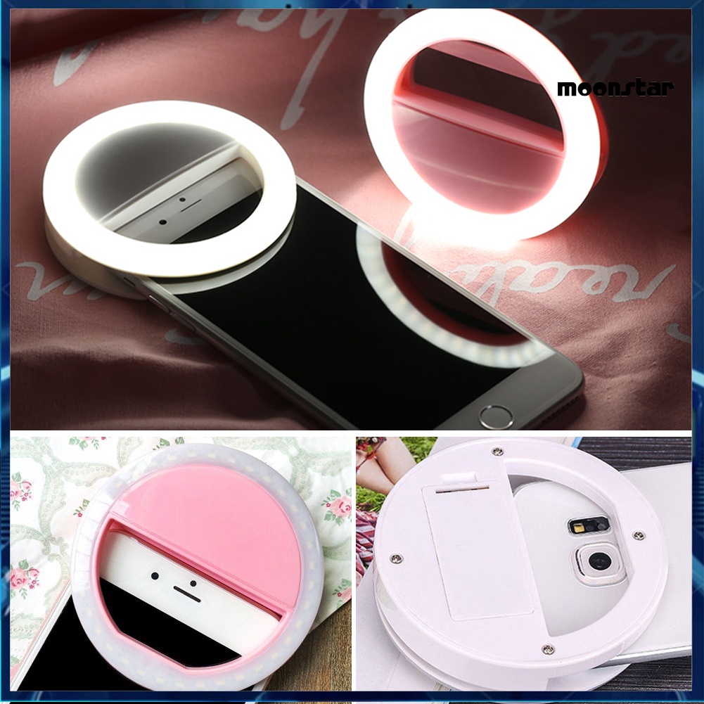 Vòng Đèn Led Hỗ Trợ Chụp Ảnh Selfie Cho Điện Thoại Iphone Android