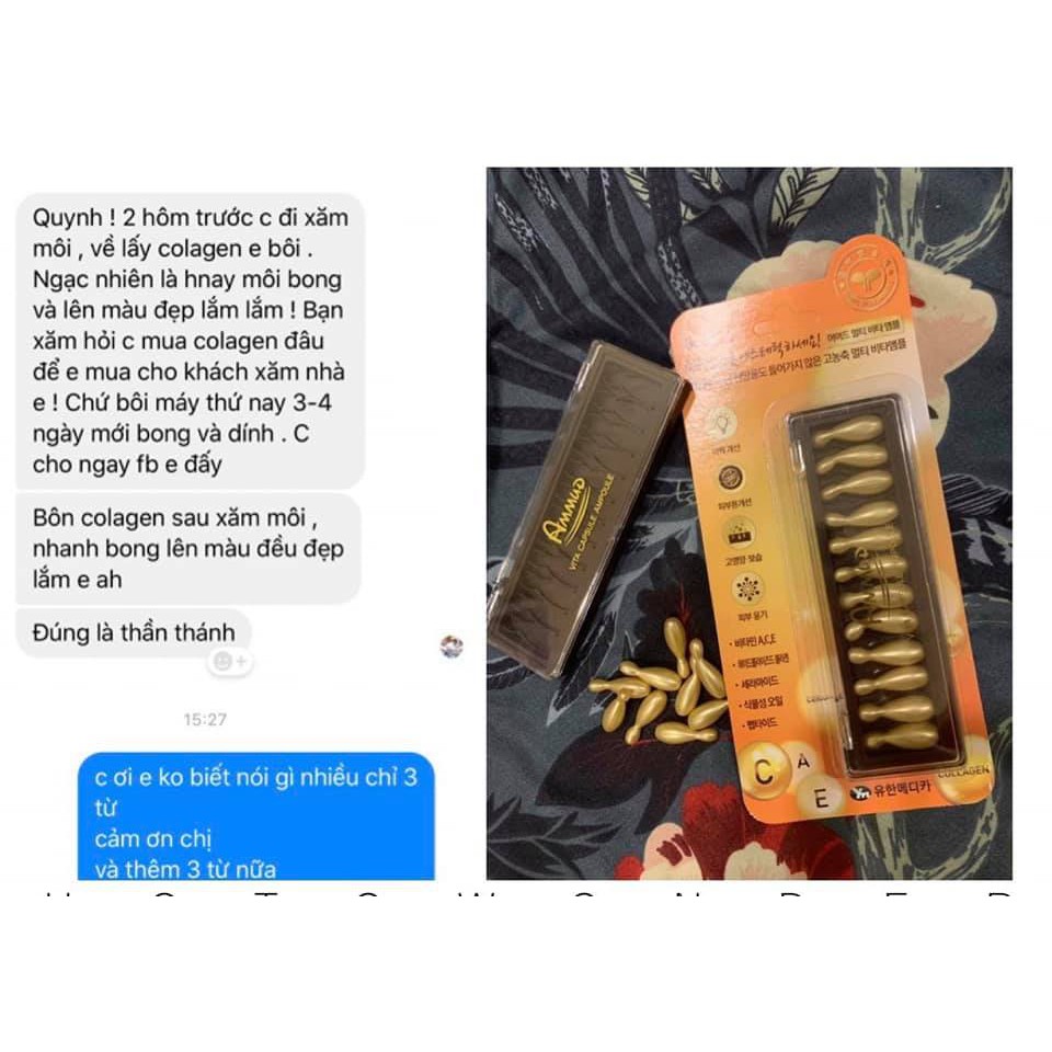 Viên tinh chất dưỡng vitamin, collagen tổng hợp AMMAS