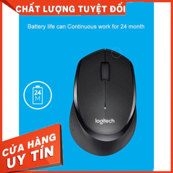 ✅ Blackhole Chuột không dây M330 với USB nhận tín hiệu 2.4GHz dùng trong nhà ✅