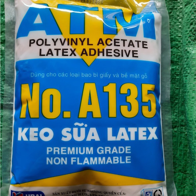 Keo sữa  Latex ATM - 1kg, keo dán gỗ, keo dán tường giá đại lý. Keo chuyên dán simili