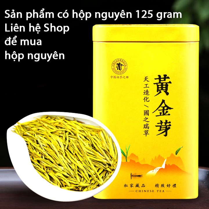 Trà Xanh Hoàng Kim Nha - 07 gram DÙNG THỬ - Trà ngon, dòng cao cấp, trà thơm ngon đậm vị ngọt hậu