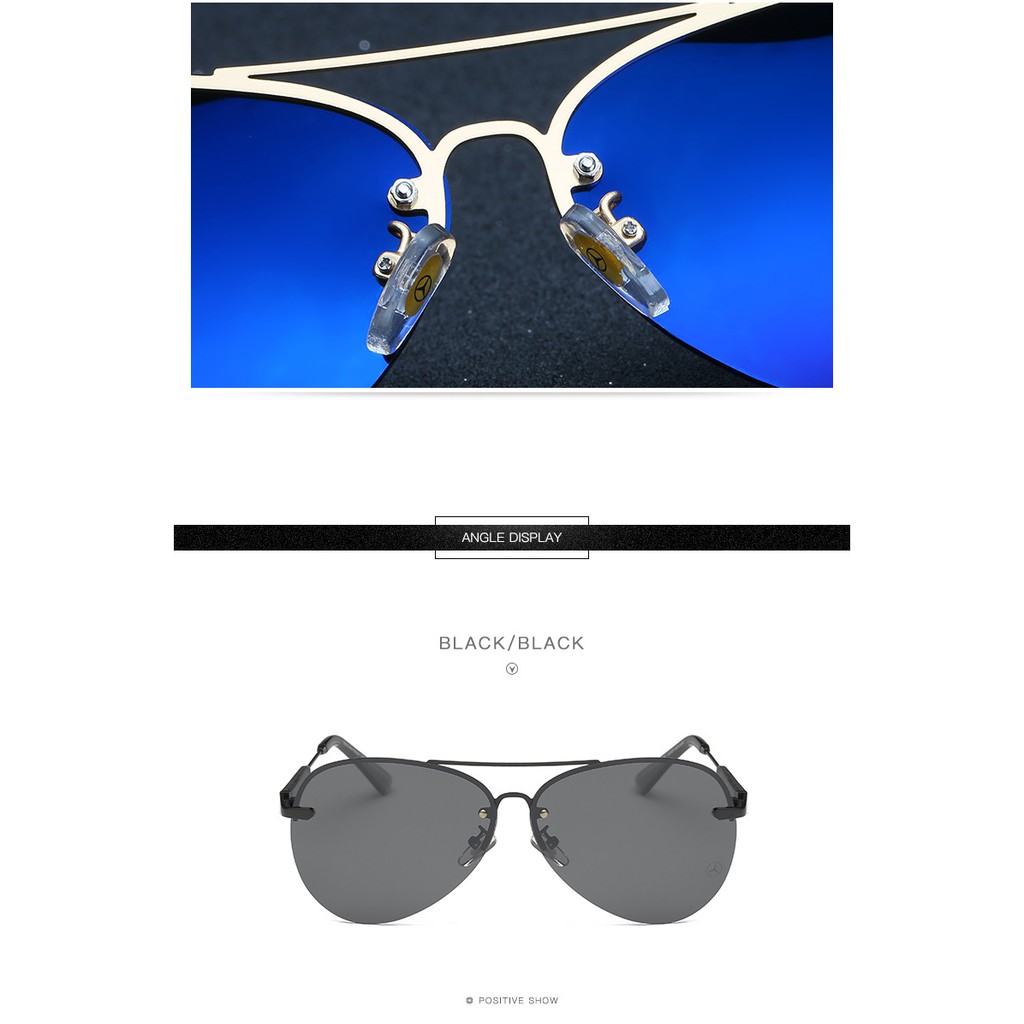 Kính nam thời trang siêu đẹp 2021 - Mắt kính mát nam Hàn Quốc gọng tròn_MS18 | BigBuy360 - bigbuy360.vn