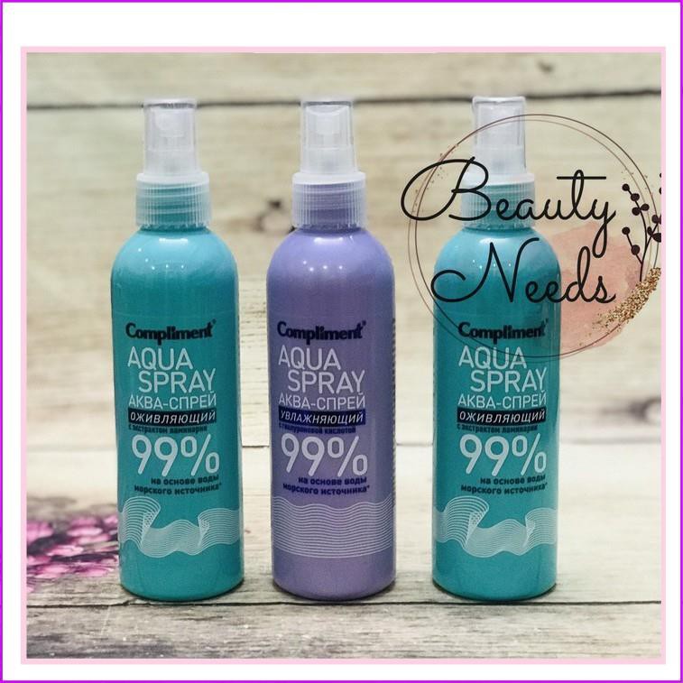 Xịt khoáng Aqua phục hồi 99% Compliment 200ml hàng nội địa Nga | BigBuy360 - bigbuy360.vn