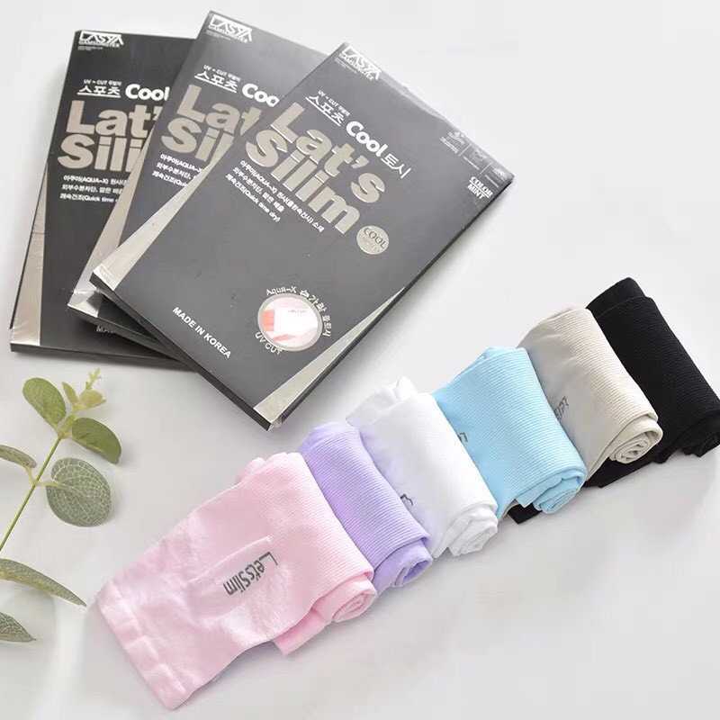Găng tay chống nắng Letslim, Aqua-X - Bao tay đi phượt Siêu Mát chống tia UV - Ống tay đi xe máy phong cách - Nam Nữ