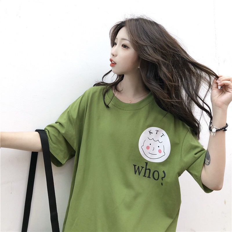 Áo Thun Tay lỡ FORM ĐẸP FREE SIZE 40 - 70KG VẢI THUN COTTON DÀY ATL042