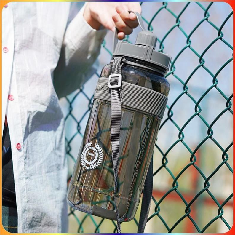 Bình Đựng Nước Sports Cup Phong Cách Thể Thao Có Ống Hút Và Dây Đeo Tiện Lợi | BigBuy360 - bigbuy360.vn