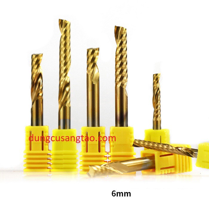 Dao 1me xoắn PVC Xcan - Titanium coating