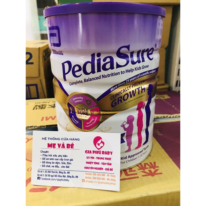 Sữa PediaSure Nội đia Úc 850gr date t5/2022