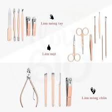 Bộ bấm móng tay 18 món [ mẫu mới ]