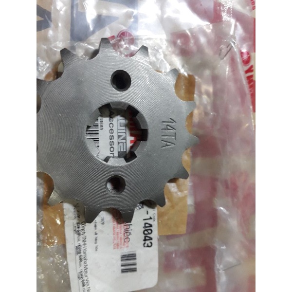 Bộ đĩa và nhông tải Exciter 5số Yamaha