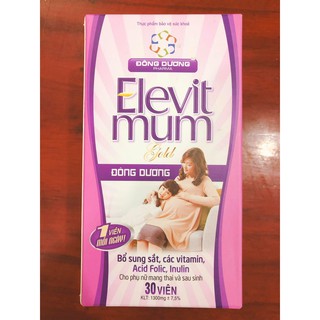 ELEVIT MUM GOLD- Viên bổ tổng hợp cho mẹ bầu và sau sinh