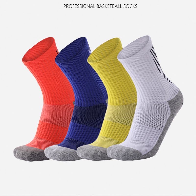 Vớ Đá Bóng Dày Dặn Thấm Hút Mồ Hôi Chống Trượt Chống Mòn Dành Cho Nam