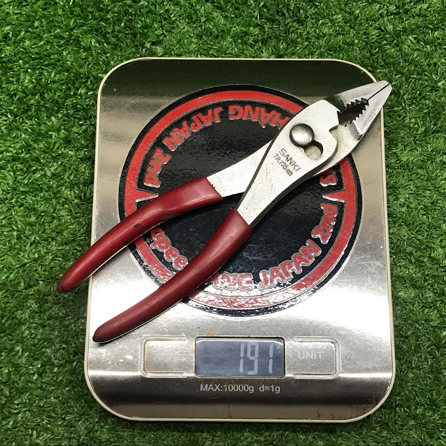 Kìm hai lỗ siêu mỏng SANKI TP.175mm (2nd) (SANKI TP.175 - 7in SLIP JOINT PLIERS)