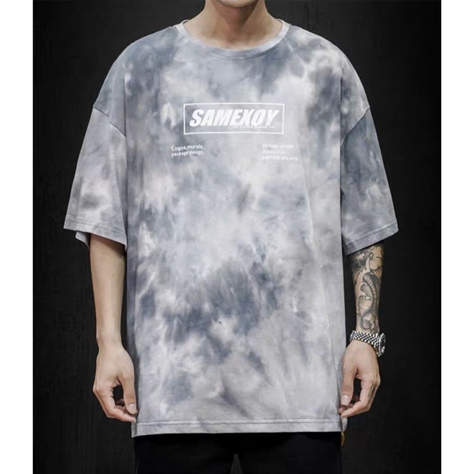 ÁO THUN TSHIRT NAM NỮ FORM RỘNG VẢI COTTON MÀU ĐEN LOANG UNISEX LOANG 3D SAMEXOY | BigBuy360 - bigbuy360.vn