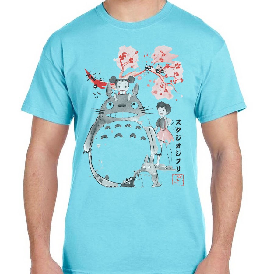 [Siêu Hot] Áo thun Nam AZ - Totoro Ghibli Phim - Form Rộng BIGSIZE F651