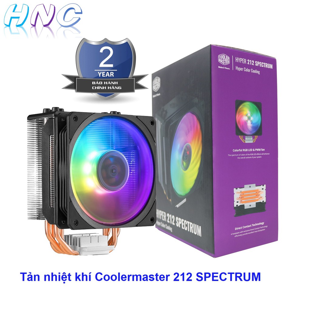 Tản Nhiệt Khí CoolerMaster Hyper 212 Spectrum