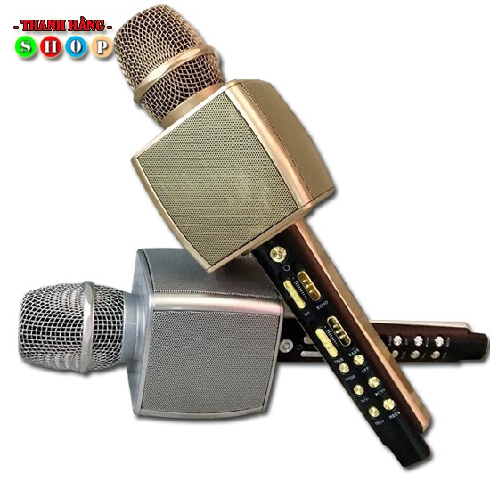 [ Hàng Loại 1] Micro Karaoke YS92 Âm Thanh Tuyệt Đỉnh 3 Trong 1 Hát Karaoke Thu Âm Kiêm LiveStream - micthuamthanhhang