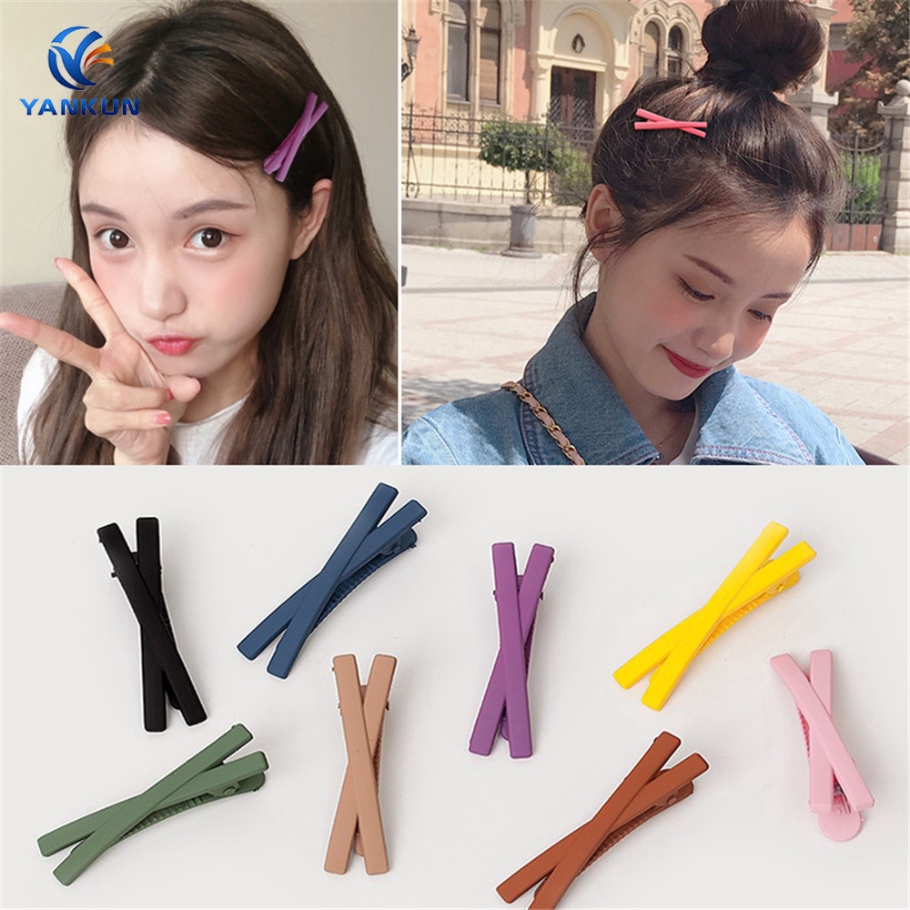 Kẹp tóc phong cách Hàn Quốc thanh lịch xinh xắn cho nữ