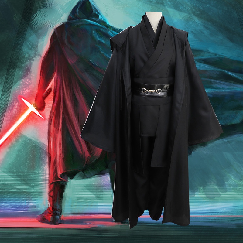 Áo Choàng Hoá Trang Jedi Trong Star Wars Có Mũ Trùm Đầu Cho Nam Giới