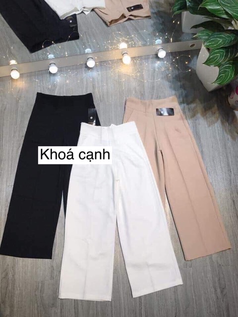 Quần ống suông cạp cao hot hit