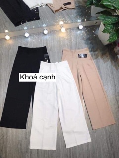 Quần ống suông cạp cao hot hit