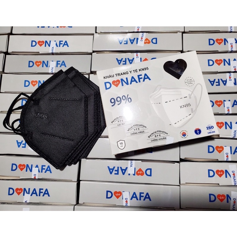 ✅ Khẩu trang y tế 5 lớp N95 , KN95 Donafa cao cấp đủ màu