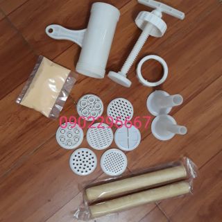 [FREESHIP 99K TOÀN QUỐC Combo dụng cụ làm bún, xúc xích vỏ collagen kèm gia vị