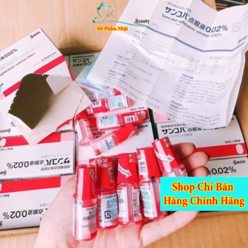 Nhỏ Mắt Sancoba Hàng Nhật Chính Hãng Chống Cận Thị Lọ nhỏ 5ml .