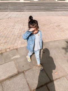 Áo khoác jean Mickey Zara