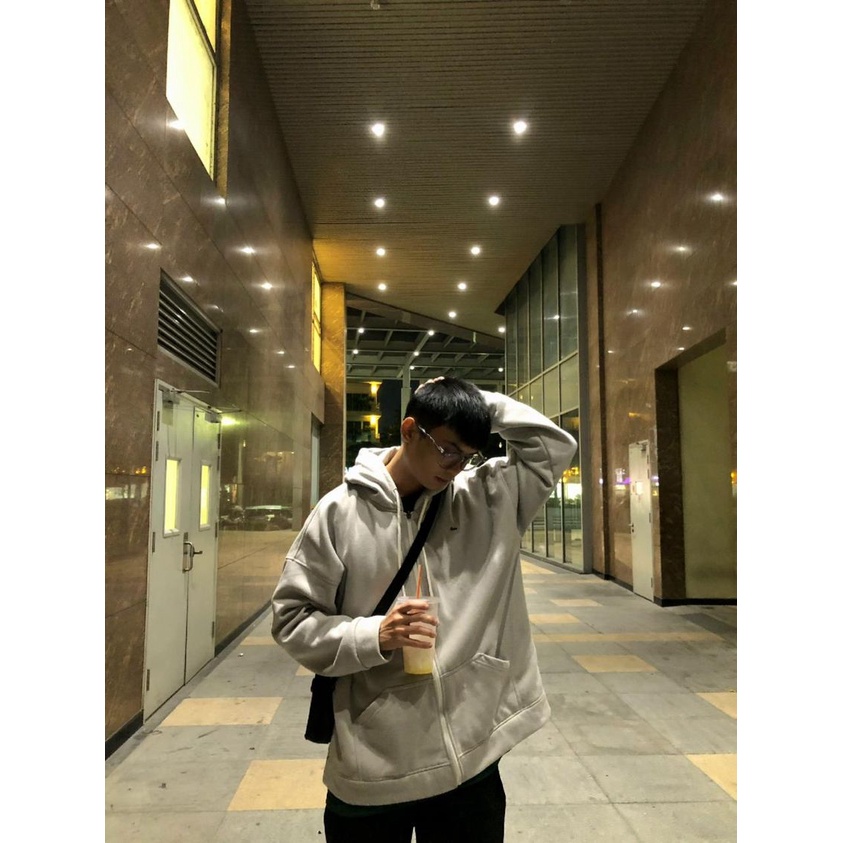 Áo khoác HOODIE ZIP Morpheus Nâu