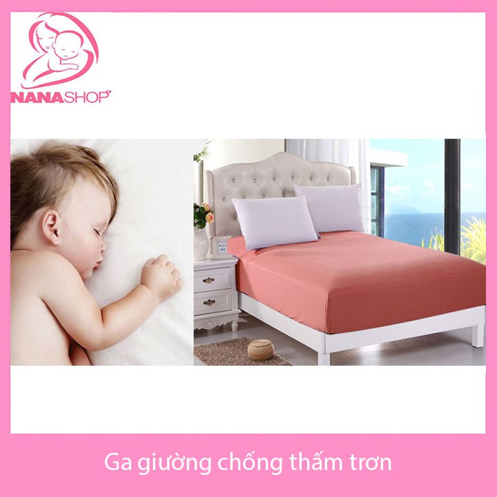 Ga giường chống thấm trơn loại đẹp M6 và M8