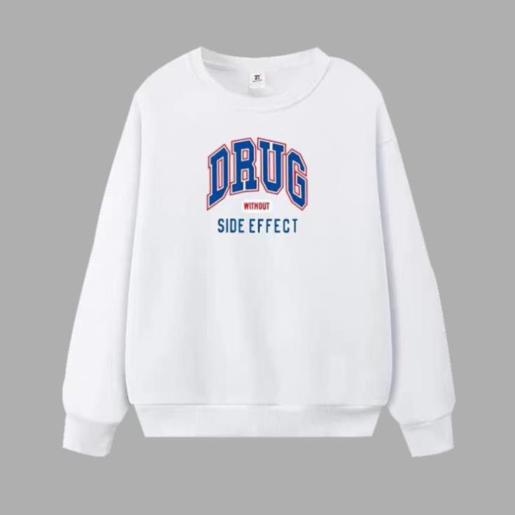 [MẪU MỚI TREND THU ĐÔNG 2021] Áo sweater DRUG Form Rộng Áo hoodie UNISEX Nam Nữ AN21 | BigBuy360 - bigbuy360.vn