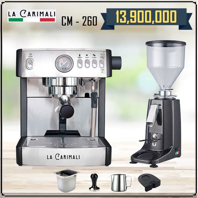 Combo máy pha CaRiMaLi CM 260 + Máy Xay CRM 020
